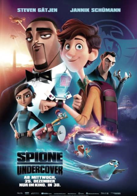Spies in Disguise 2019 1 دانلود انیمیشن Spies in Disguise 2019 بالاتر از کفتر