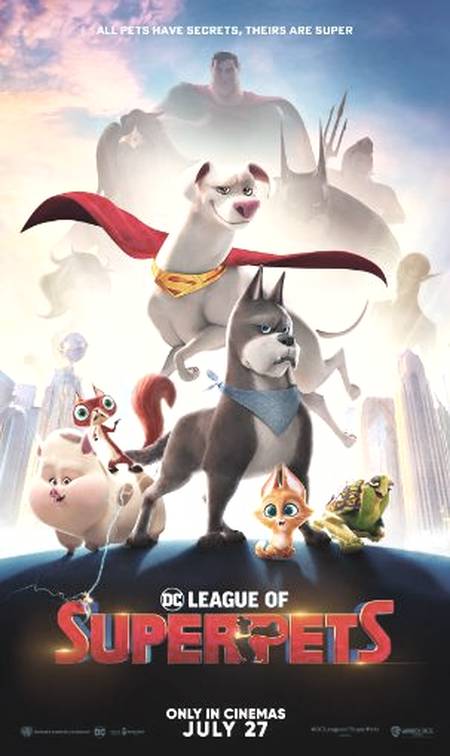 DC League of Super Pets 2022 1 دانلود انیمیشن DC League of Super Pets 2022 لیگ قهرمانان حیوانات خانگی